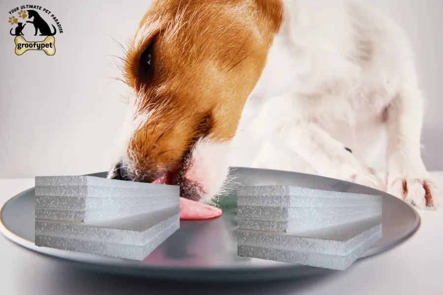 my dog ate styrofoam