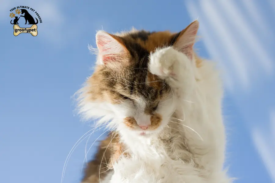 why do cats like butt scratches