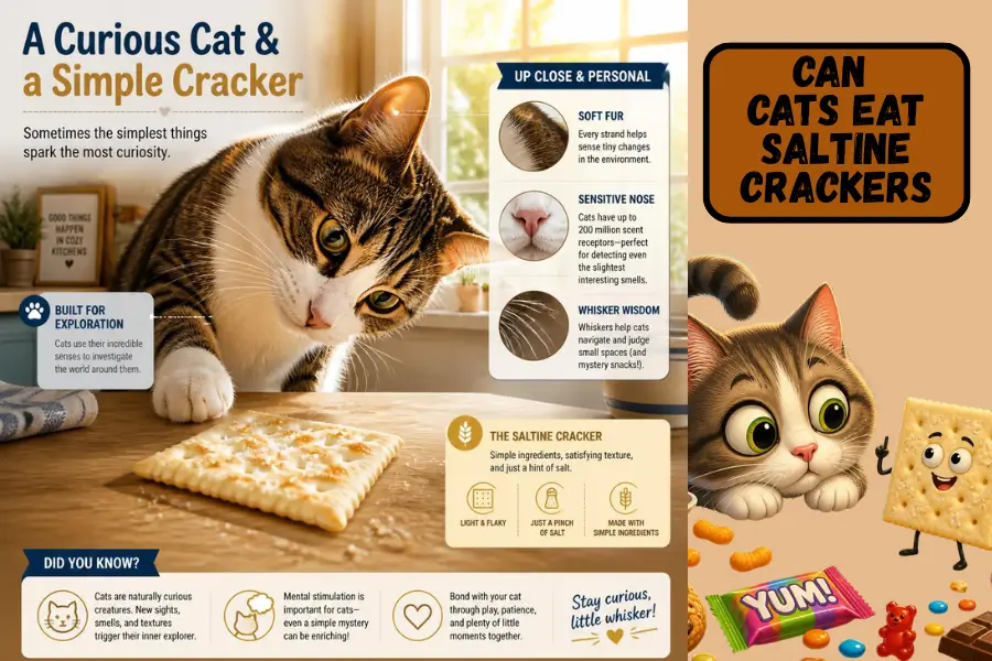 Can Cats Eat Saltine Crackers