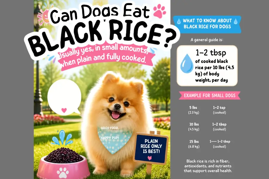 Can Dogs Eat Black Rice