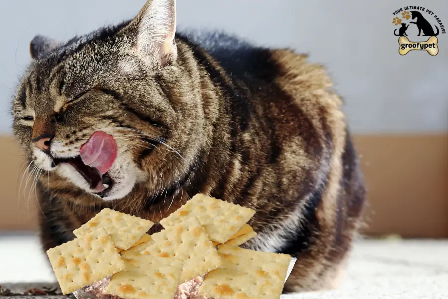 can cats eat saltine crackers