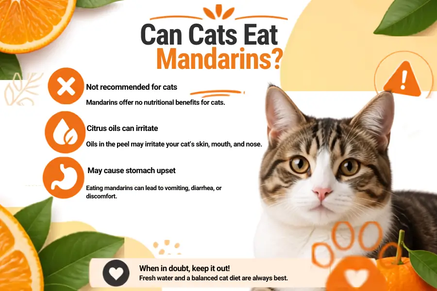 Can Cats Eat Mandarins