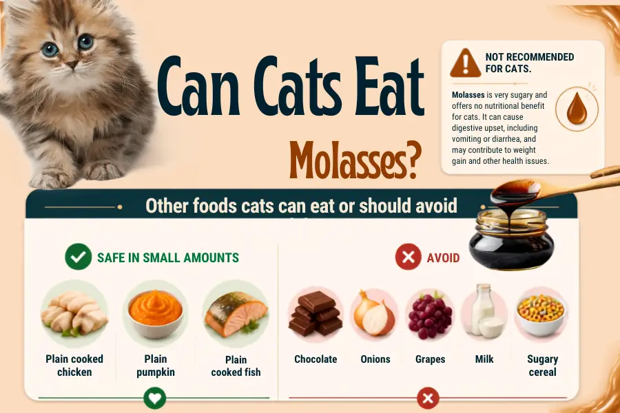Can Cats Eat Molasses