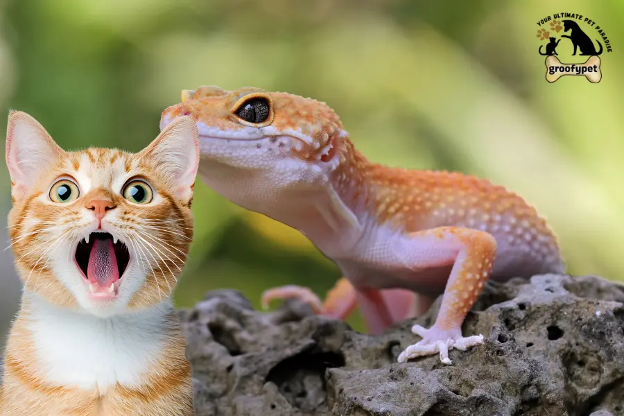 can cats eat geckos