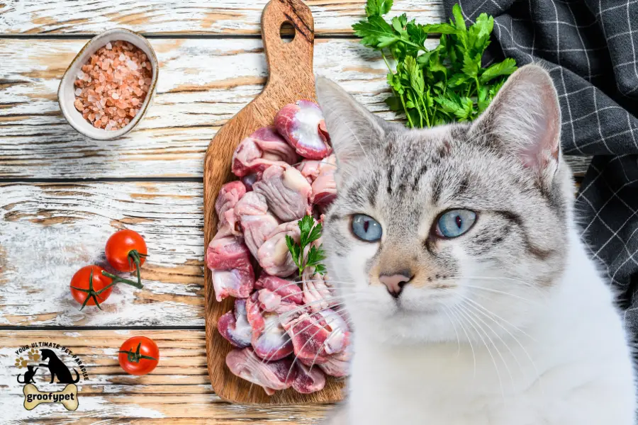 can cats eat chicken gizzards