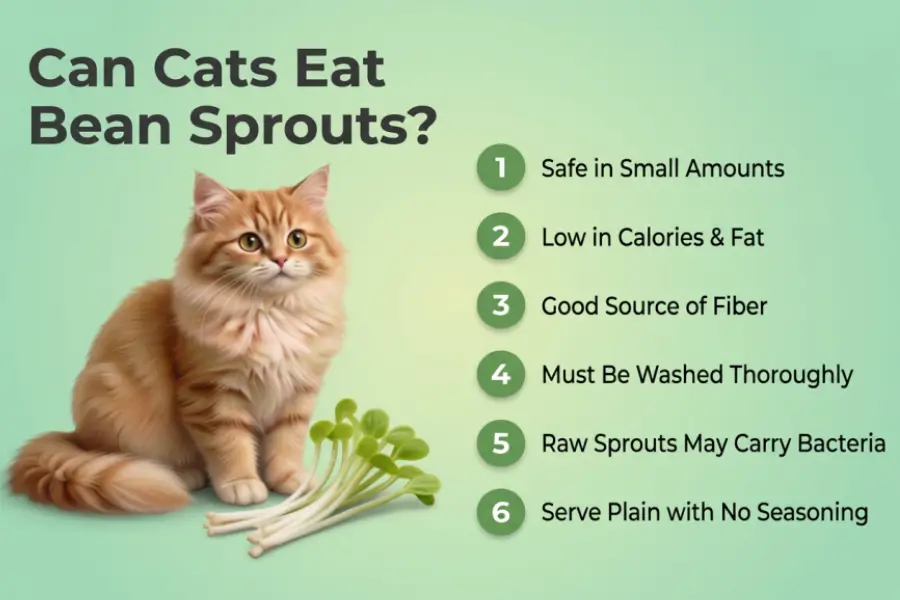 Can Cats Eat Bean Sprouts 