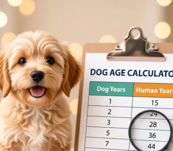 Dog age calculator equality to human