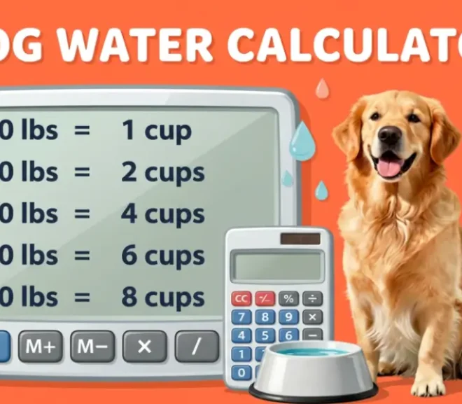 dog water calculator