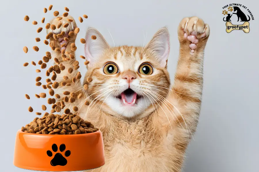 can cats eat dog kibble