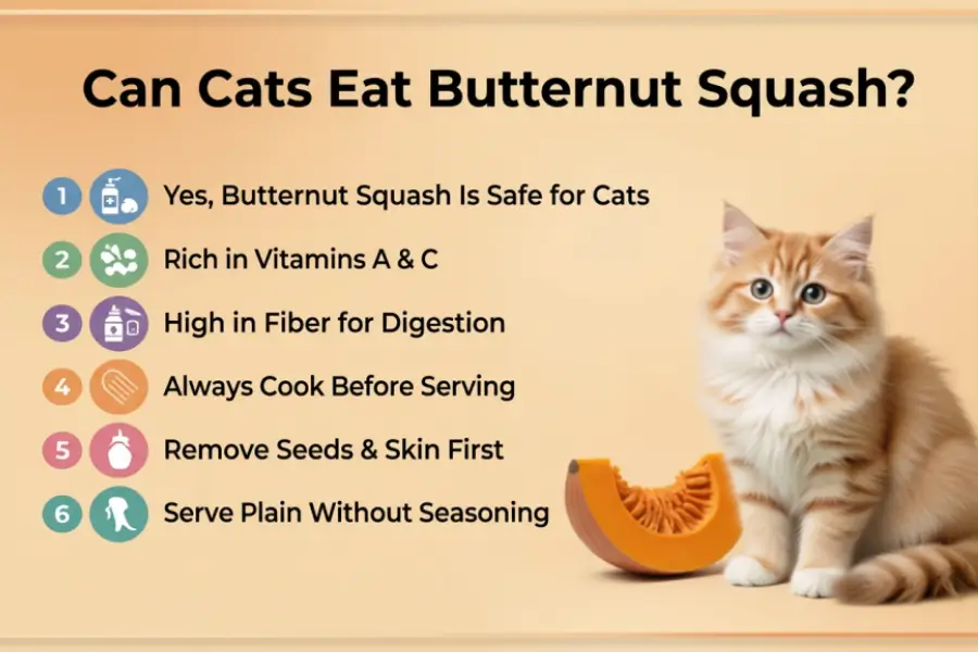 Can Cats Eat Butternut Squash 