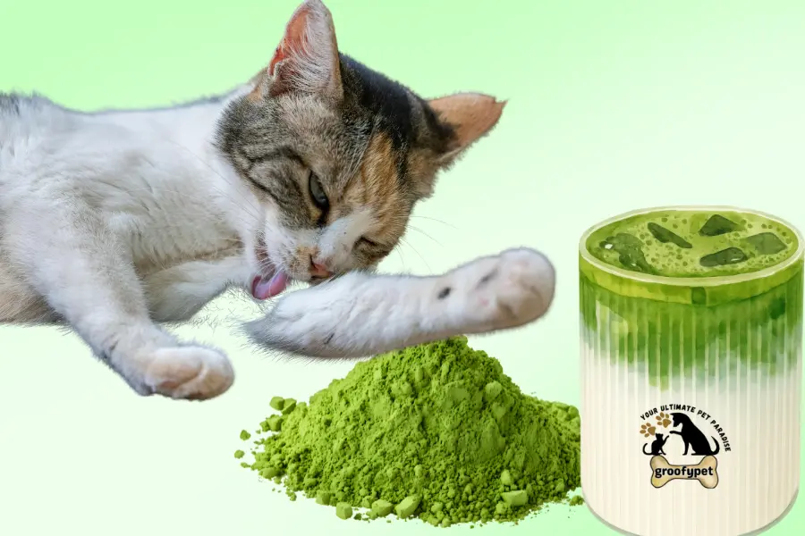 can cats have matcha
