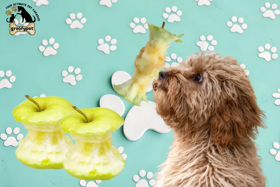 apple cores can dogs eat