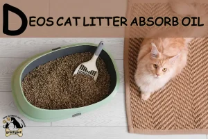does cat litter absorb oil
