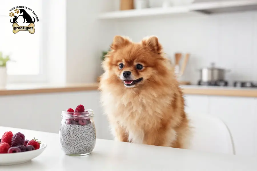 can dogs eat chia pudding