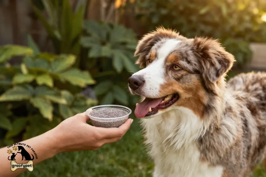 can dogs eat chia pudding