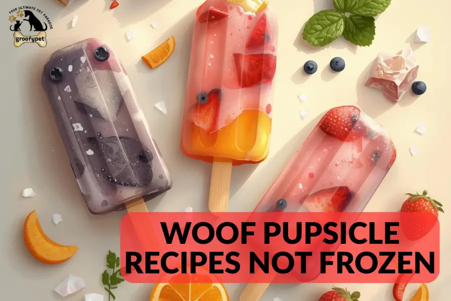 woof pupsicle recipes not frozen