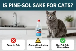 is pine sol safe for cats