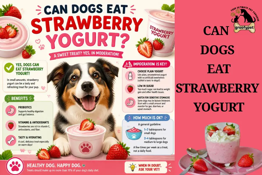 Can Dogs Eat Strawberry Yogurt