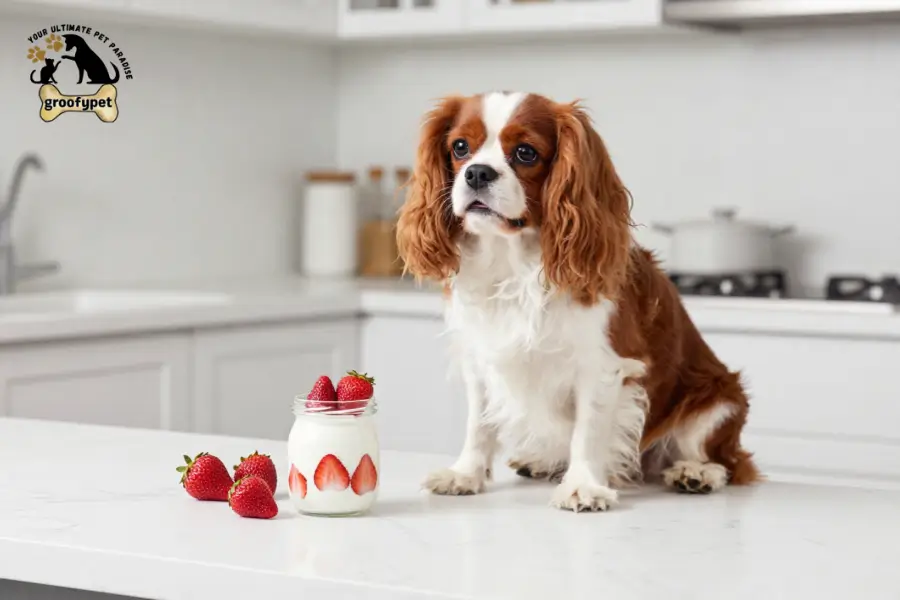 can dogs eat strawberry yogurt