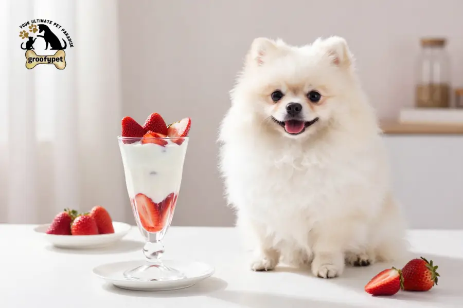can dogs eat strawberry yogurt