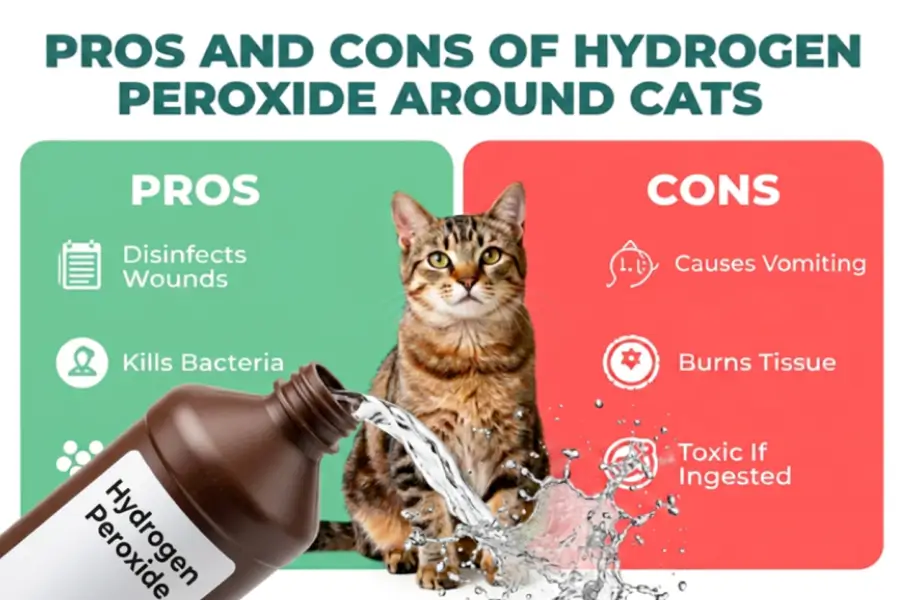 Is Hydrogen Peroxide Safe for Cats