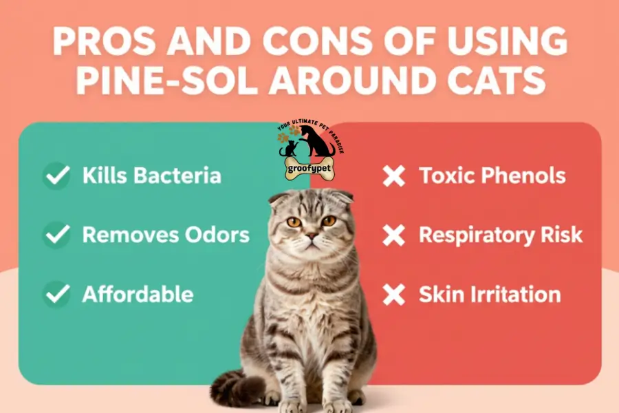 is pine sol safe for cats