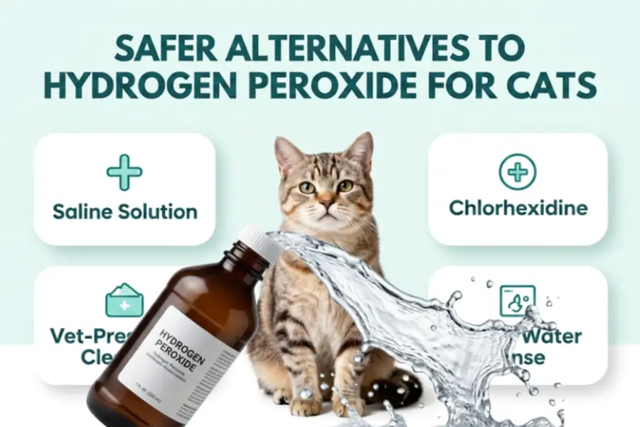 Is Hydrogen Peroxide Safe for Cats