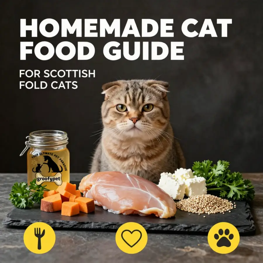 Homemade Cat Food Guide for Scottish Fold Cats