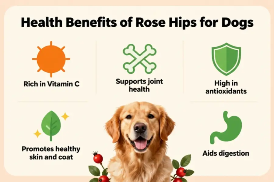 Can dogs eat rose hips