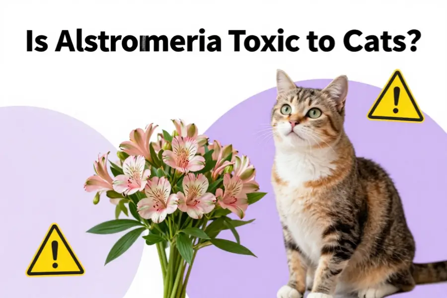 is alstroemeria toxic to cats