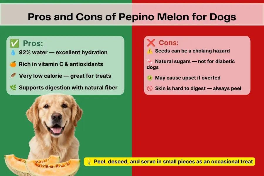 Can dogs eat pepino melon