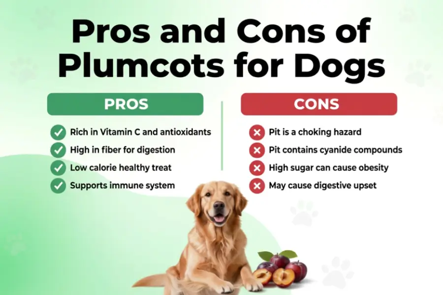 can dogs eat plumcots