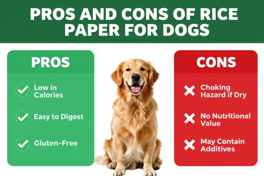 can dogs eat rice paper