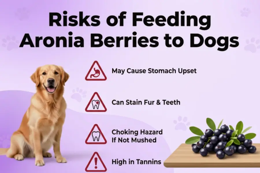 can dogs eat aronia berries