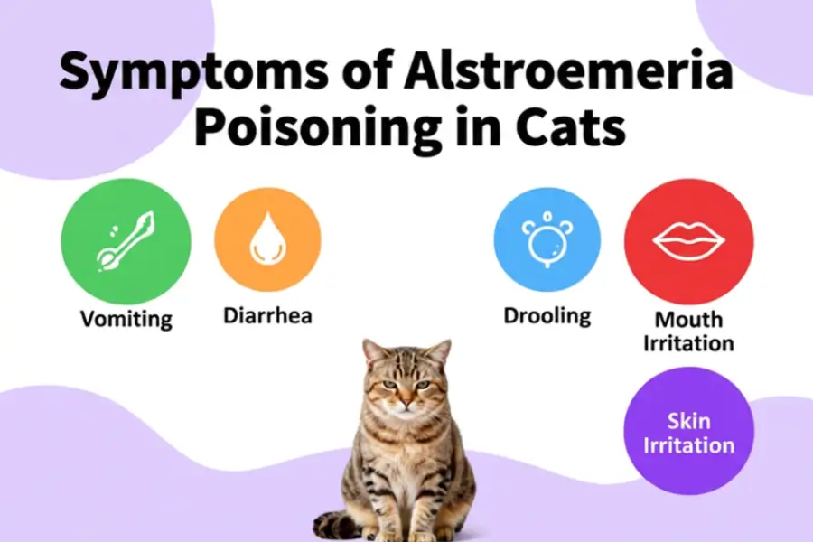 is alstroemeria toxic to cats