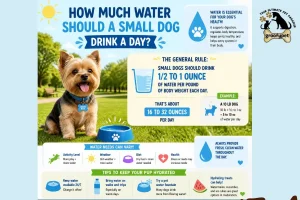 How Much Water Should a Small Dog Drink a Day