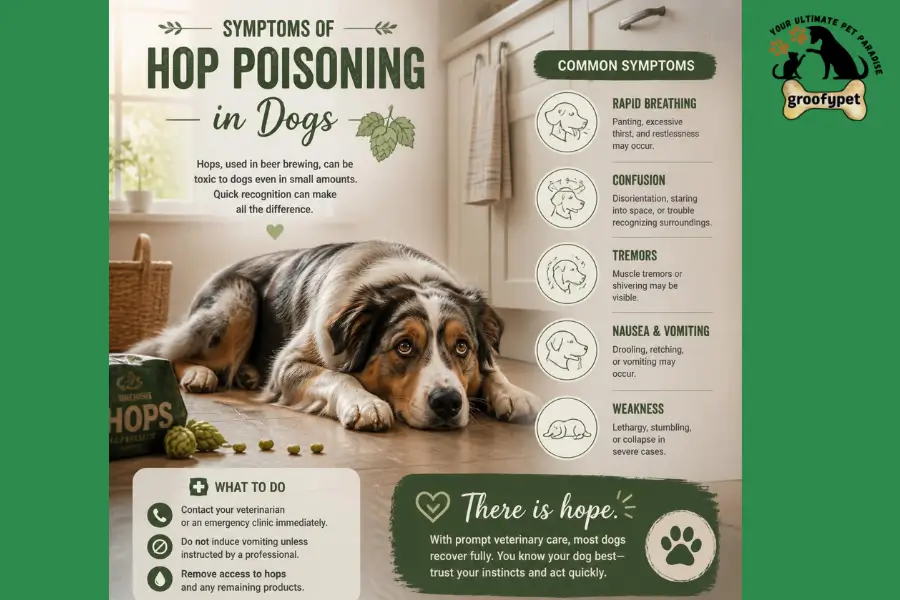 can dogs eat hops