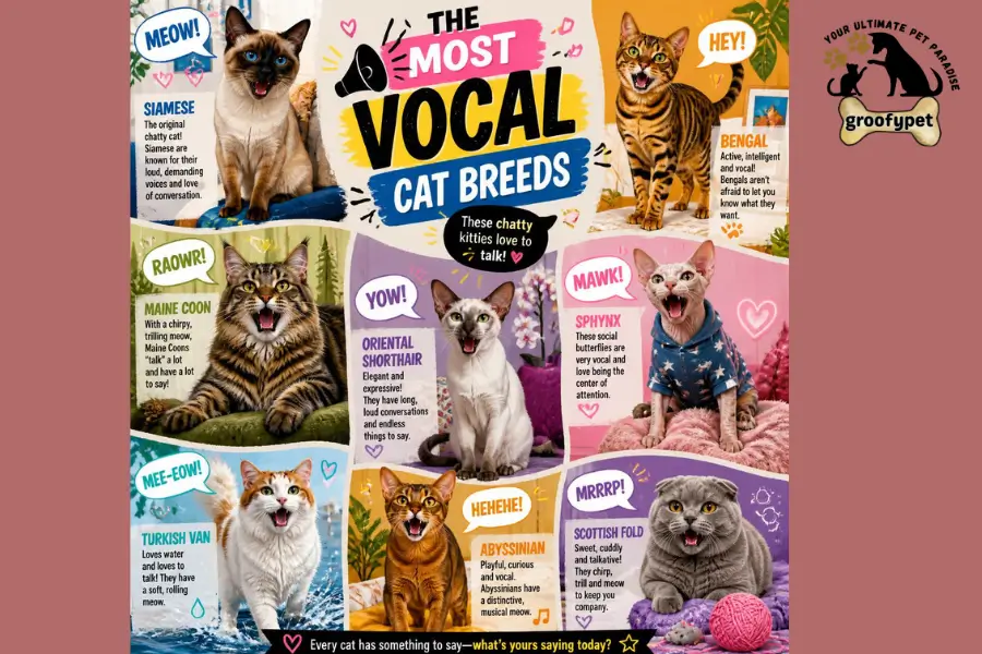 Most Vocal Cat Breeds