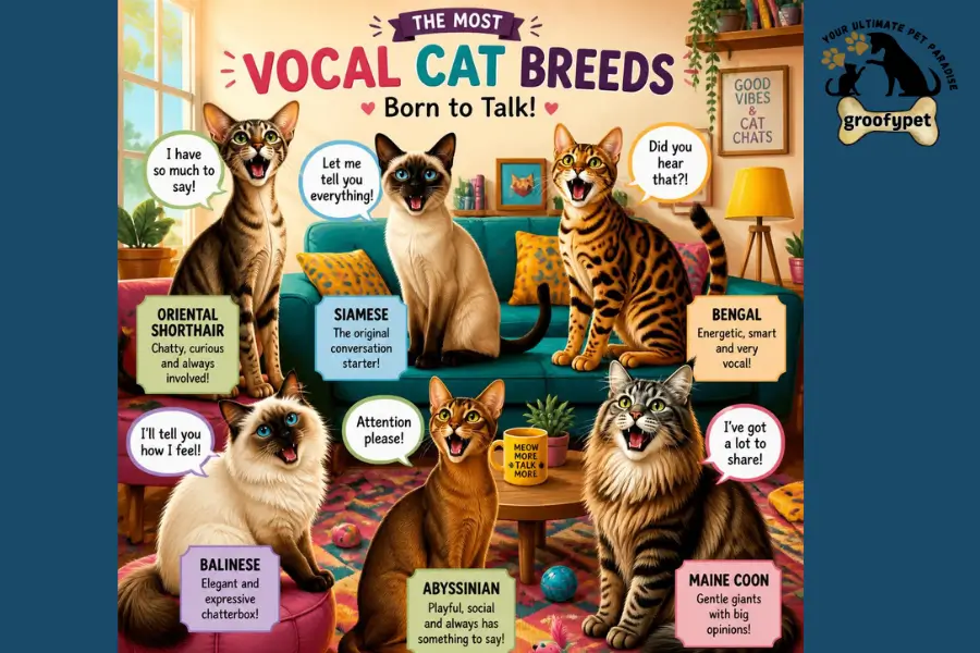 Most Vocal Cat Breeds