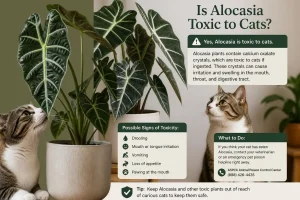 Is Alocasia Toxic to Cats