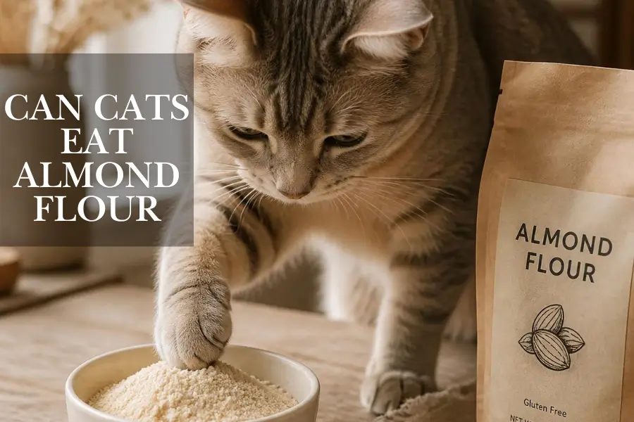 can cats eat almond flour