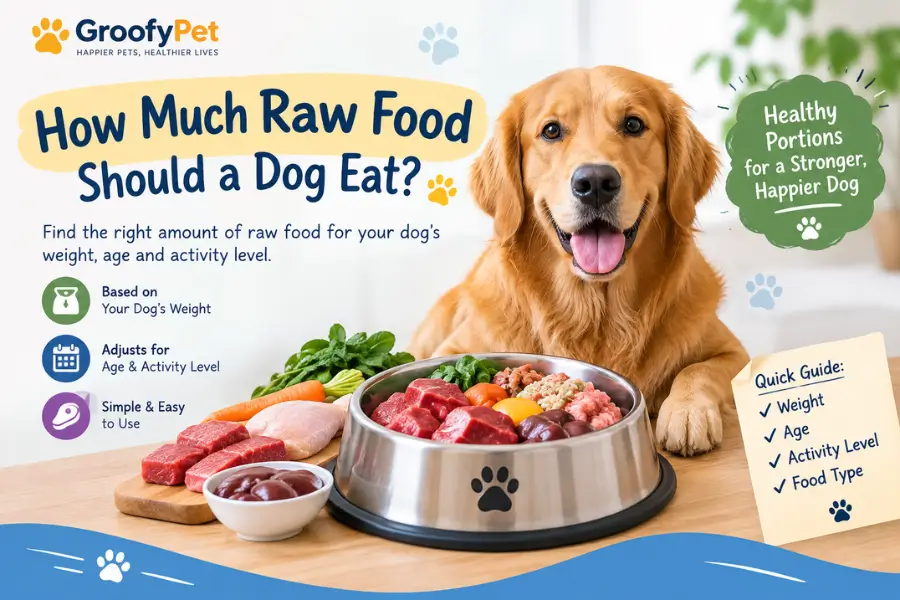 raw dog food calculator by breed