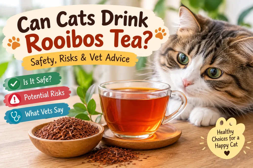 Can Cats Drink Rooibos Tea