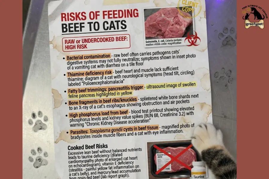 Can Cats Eat Beef
