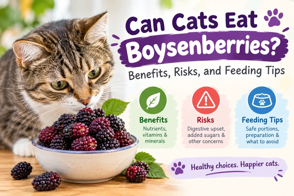 Can Cats Eat Boysenberries