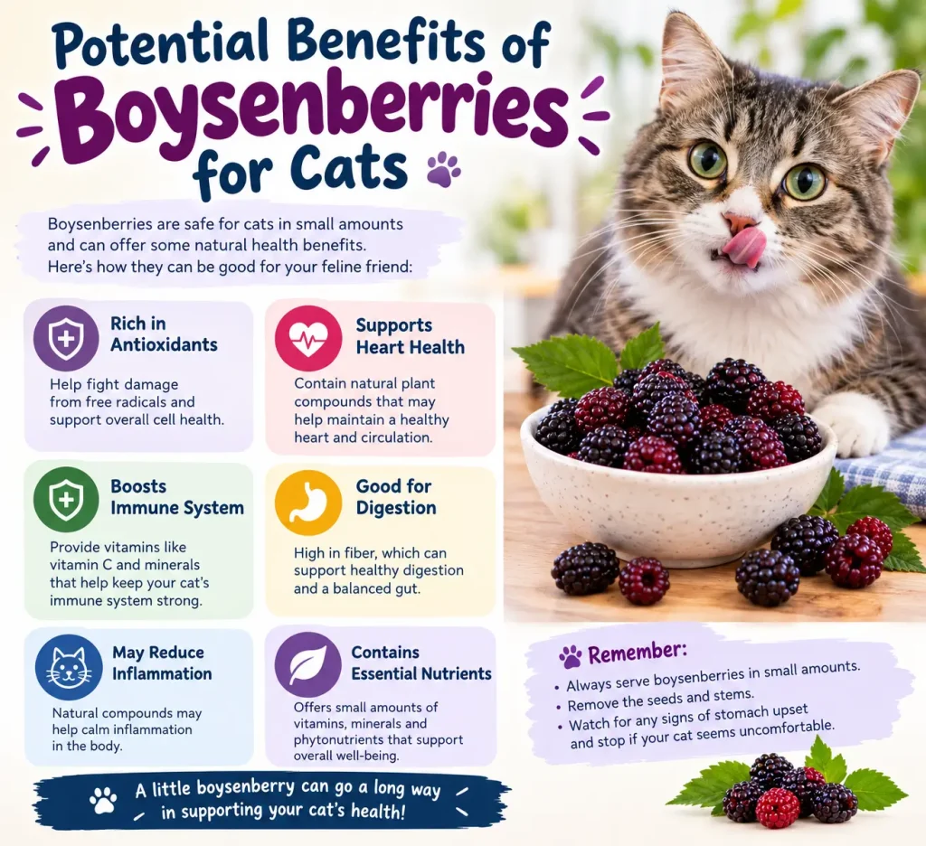 Can Cats Eat Boysenberries