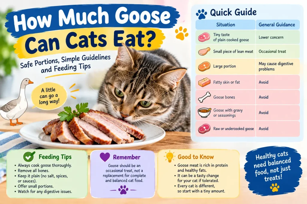 Can Cats Eat Goose