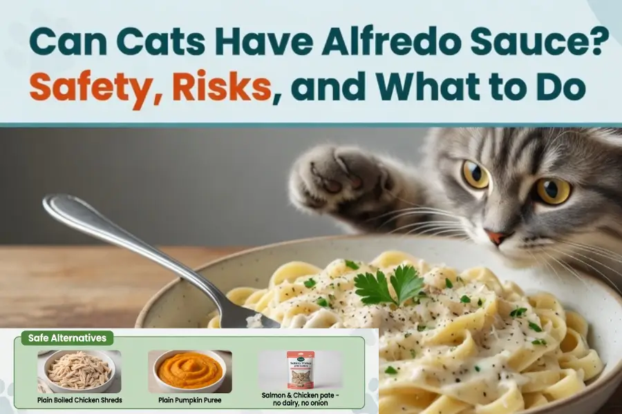 Can Cats Have Alfredo Sauce