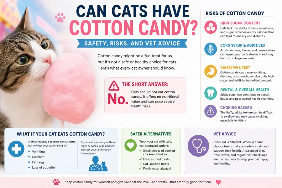 Can Cats Have Cotton Candy