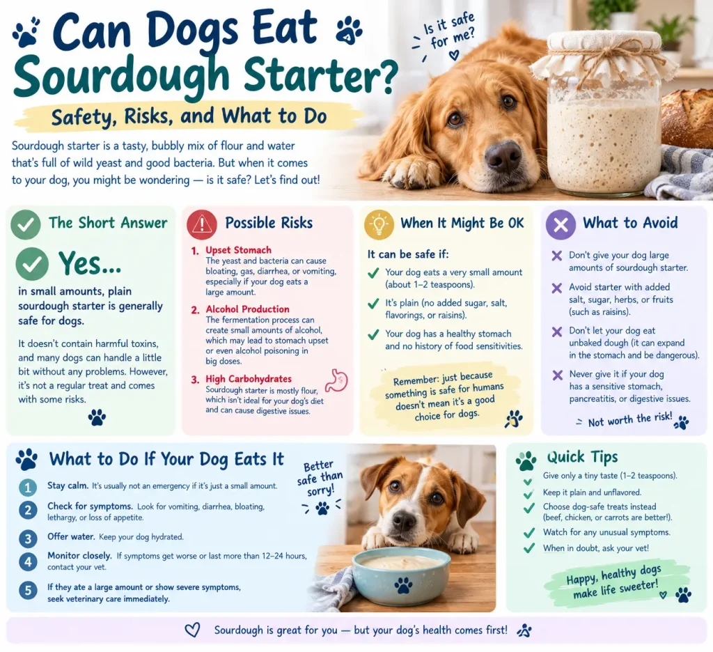 Can Dogs Eat Sourdough Starter